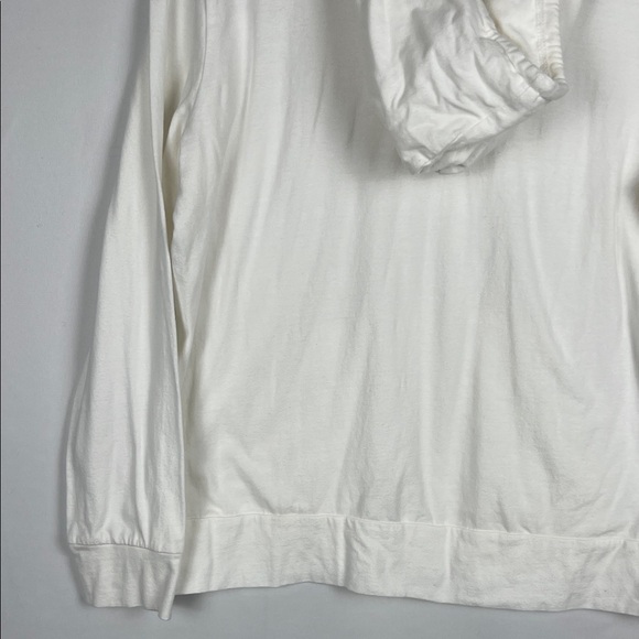 Sofra Women's White Zip-Up Hoodie - Picture 10 of 12